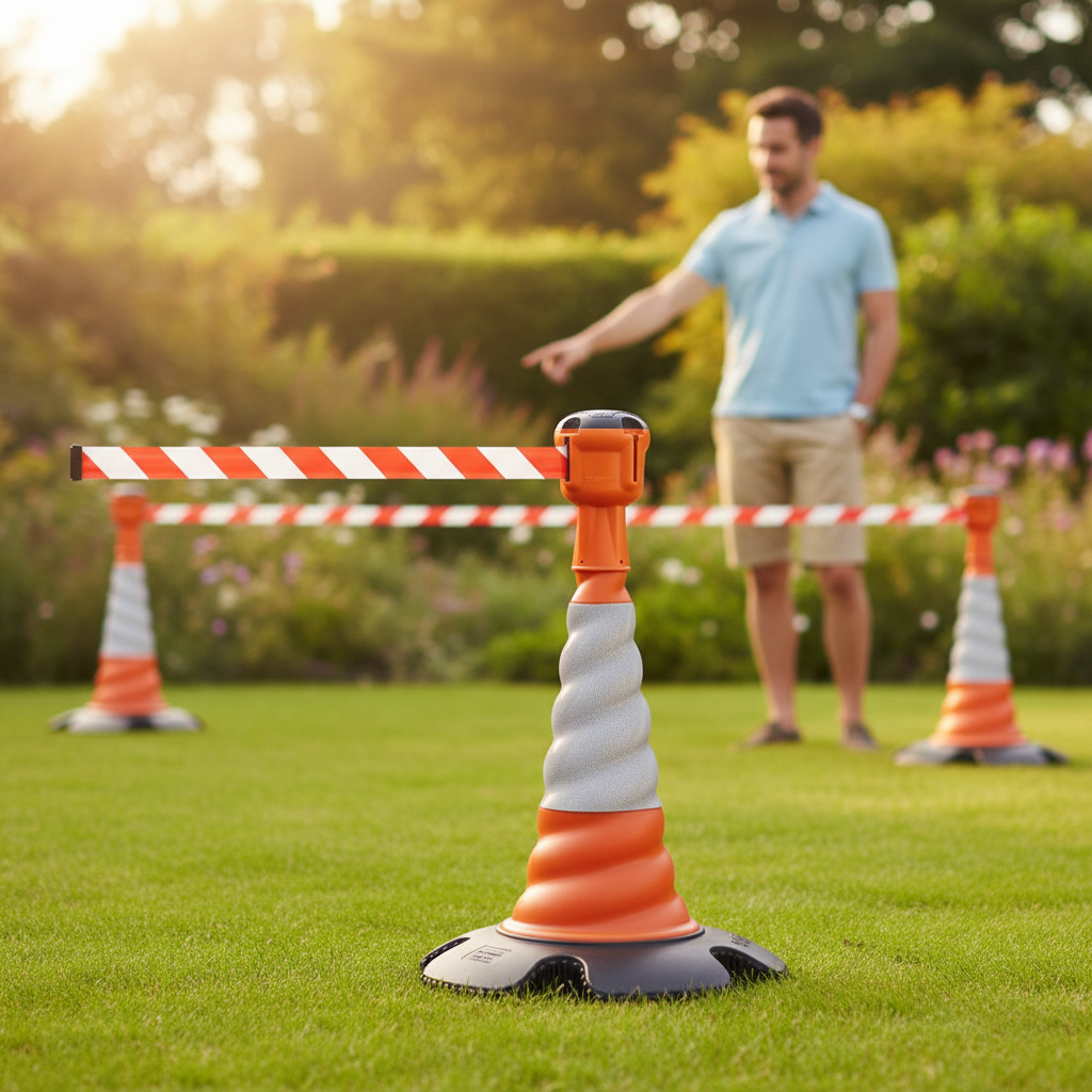 Premium Durable Traffic Cone for High-Visibility Safety and Access Control - Weather-Resistant PVC Design