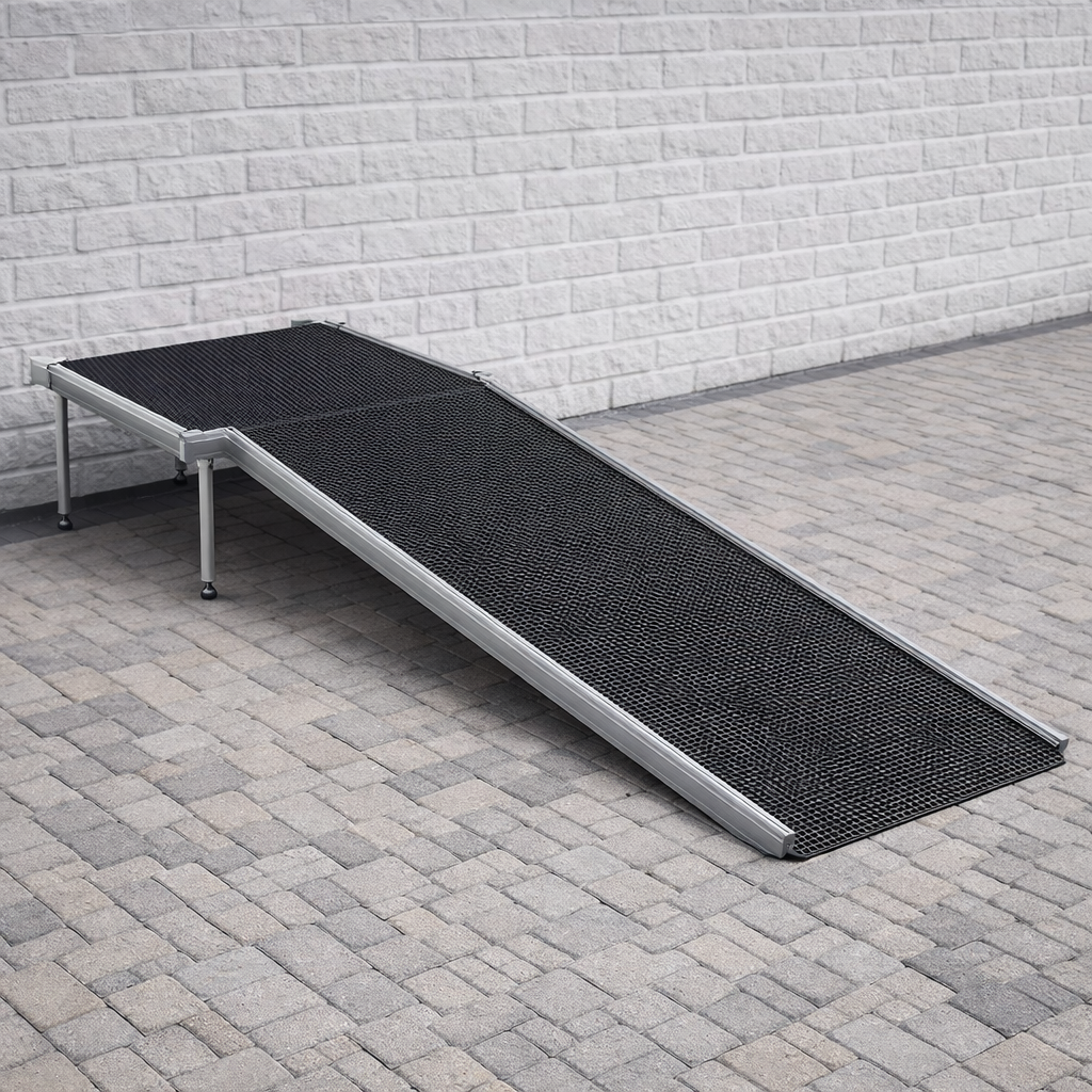 Aluminium Modular Ramp Kit – 900mm x 3000mm – No Handrails – Wheelchair Access