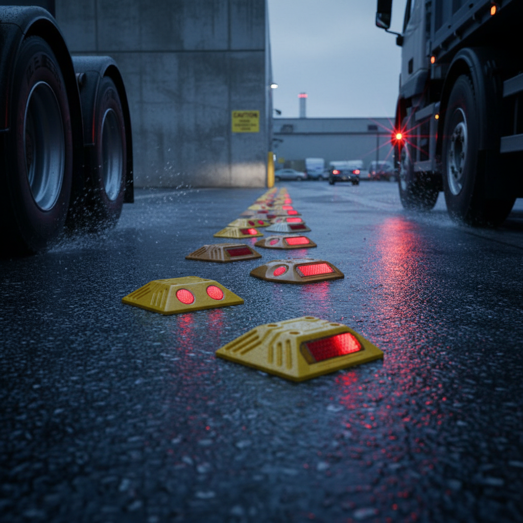 Professional Durable Road Studs for Enhanced Visibility and Safety - Various Colors and Installation Options