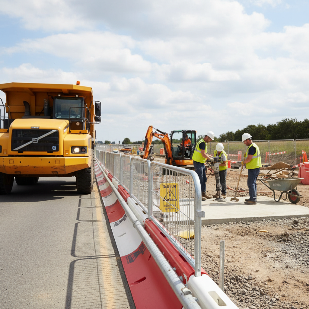 Premium Heavy Duty Crash Tested Road Barrier for Vehicle Protection - High-Quality Professional Grade for Industrial and Comm
