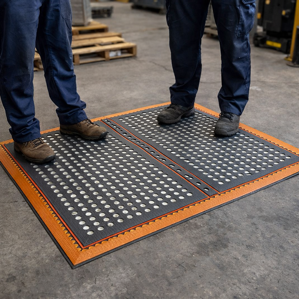 Anti-Fatigue Mat – 91cm x 152cm – Nitrile, Oil Resistant – Industrial Use