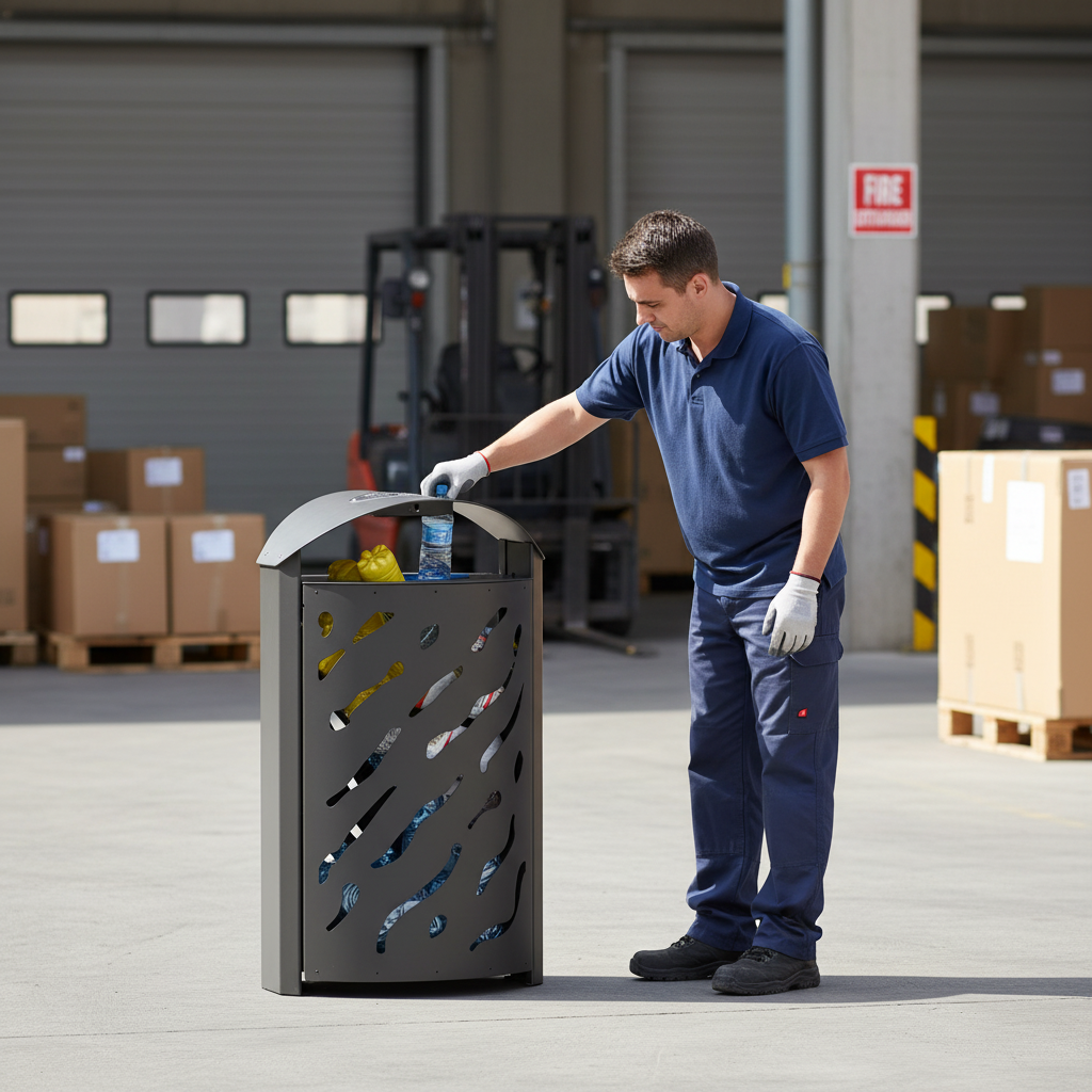 Premium Dual-Compartment Selective Sort Recycling Bin 2 x 60L with Custom Color Options for Efficient Waste... | Barriers Co