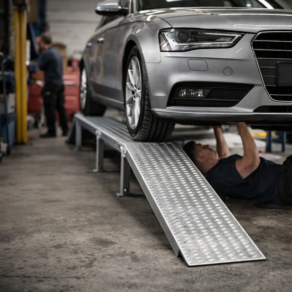 Car Ramps – 3500x415x40mm – 907kg Capacity – Vehicle Loading