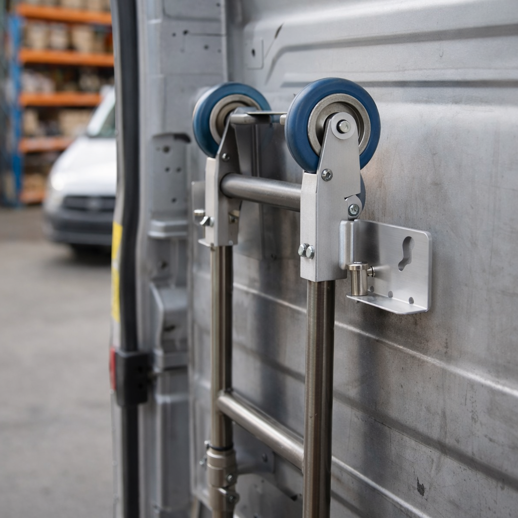 Fixing Plate and Screws – Left & Right – RollAble Ramp Accessory