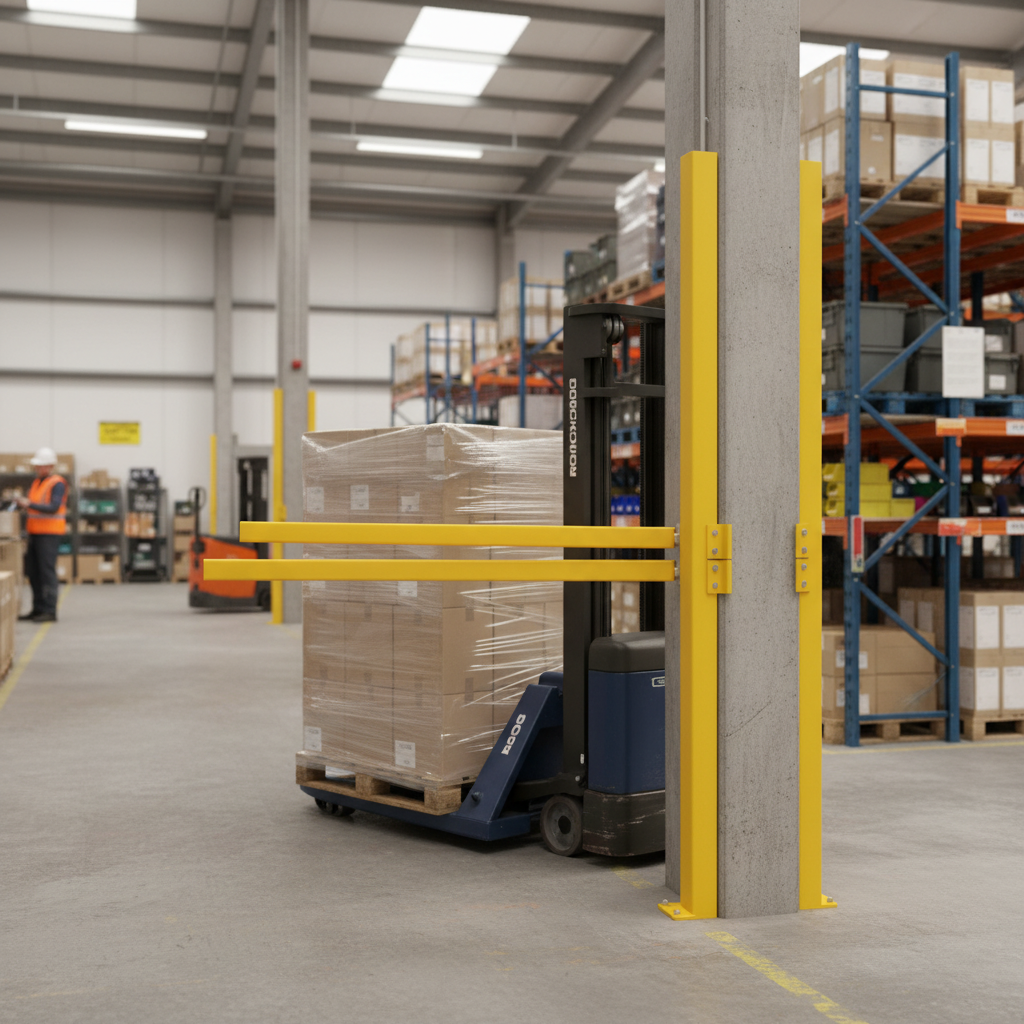 Premium Hybrid Flexible Impact Protection Beams for Enhanced Safety and Durability in Warehouses | Barriers Co
