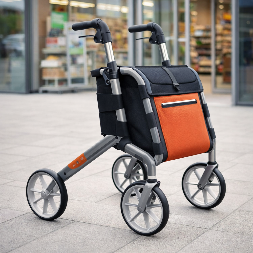 Rollator – Lightweight & Foldable – Outdoor Use