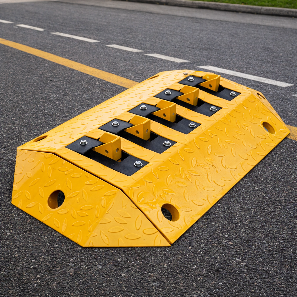 Directional Flow Plate – Black – Heavy Duty – Traffic Management