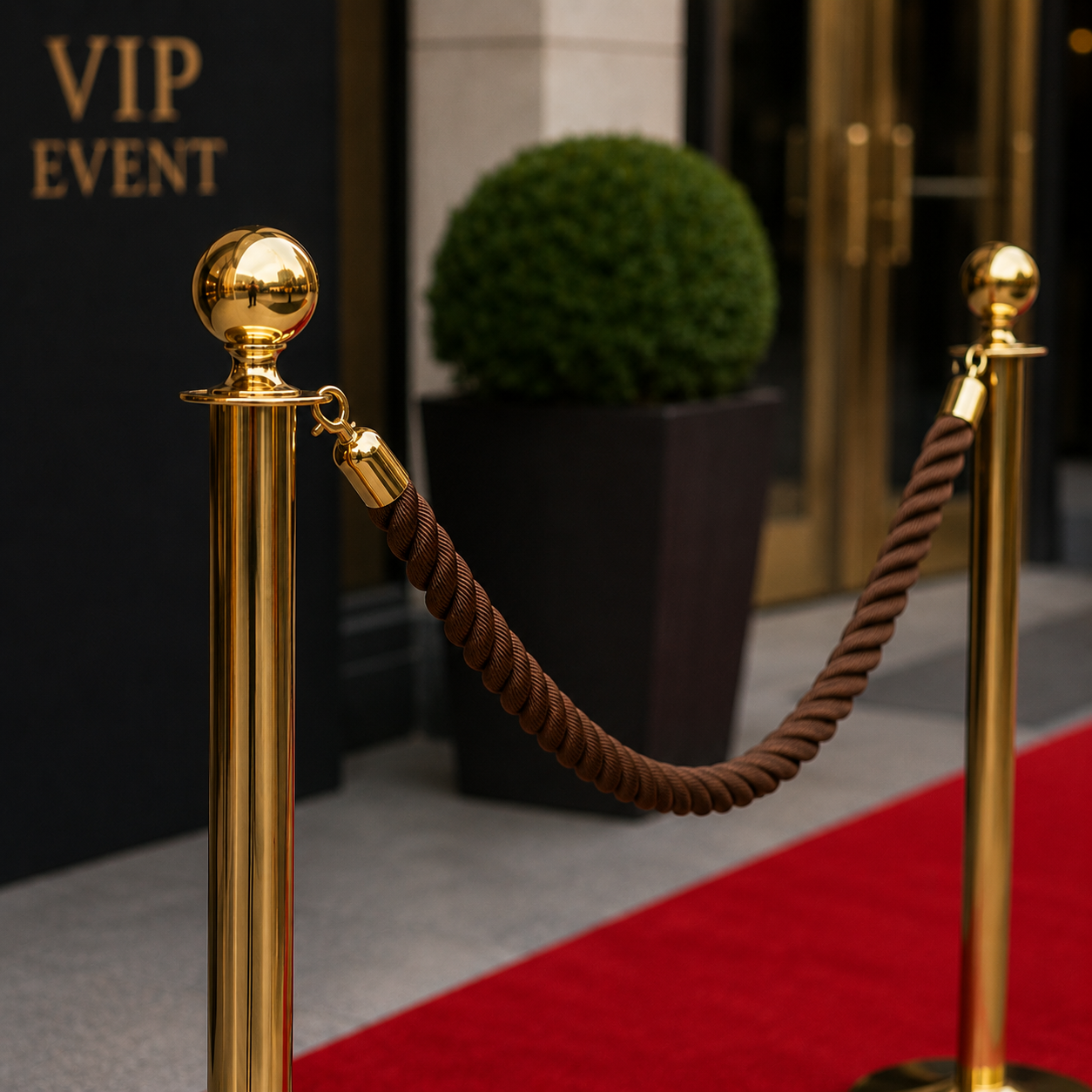 Premium Polypropylene Barrier Rope with Snap Ends for Event Management