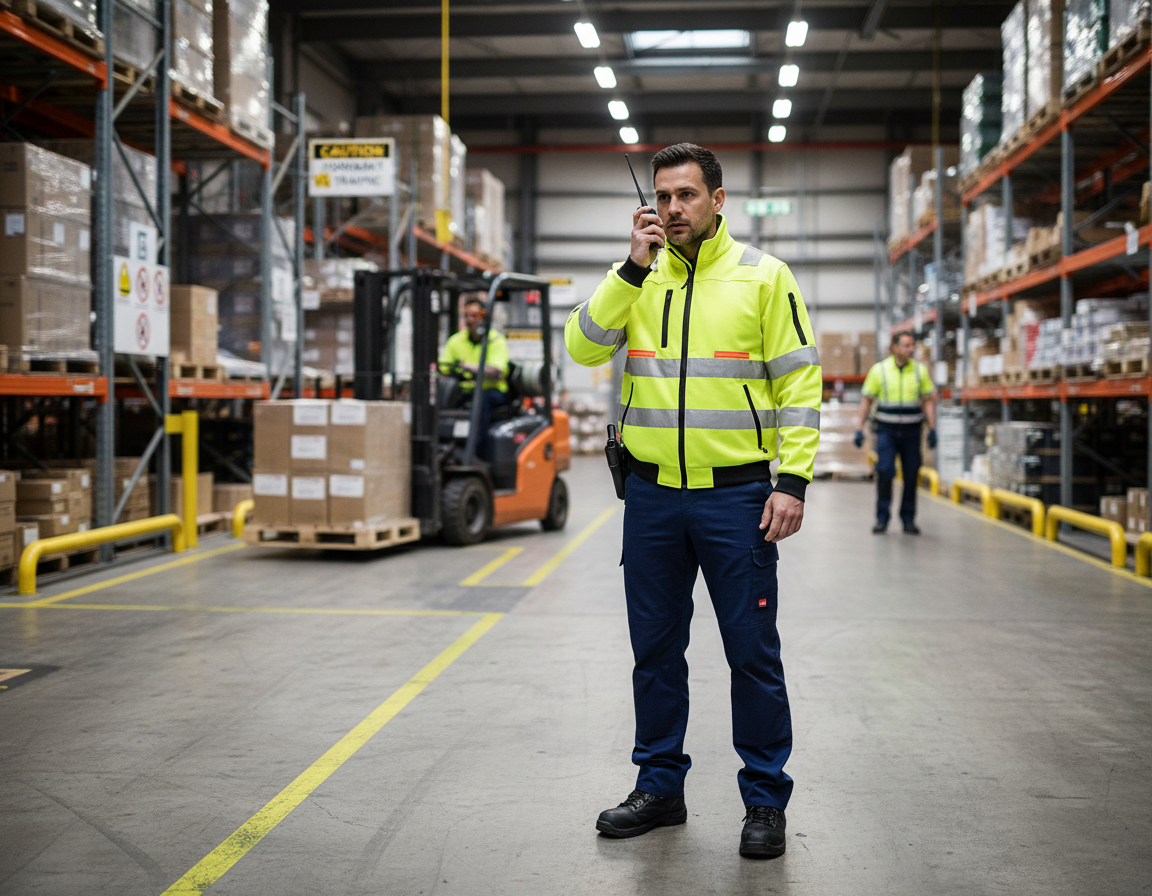 Premium High-Visibility Safety Vest with Reflective Material for Optimal Security in Various Work Environments