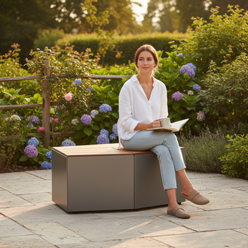 Premium Backless Block Bench - Versatile Seating for Urban Landscapes with Modular Design