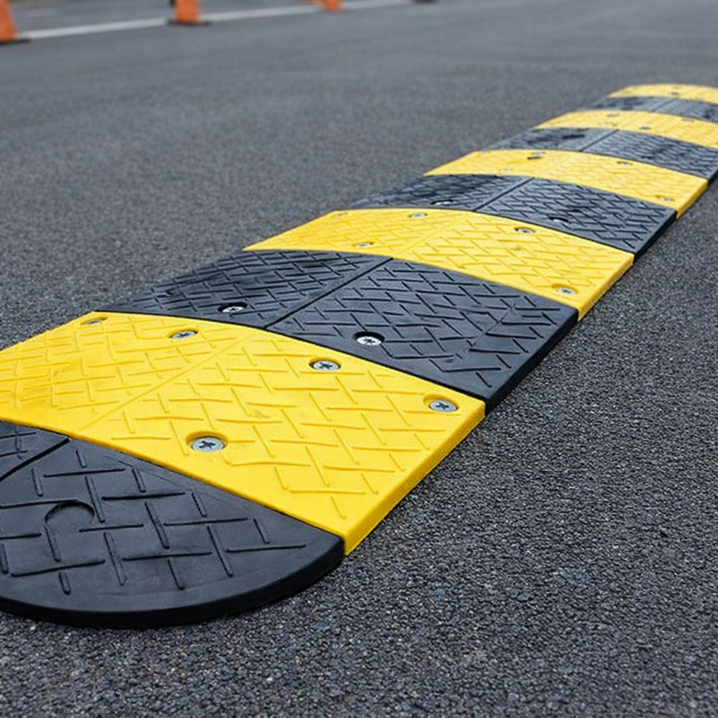 Heavy Duty Speed Bump – 7500mm x 450mm x 60mm – Steel Reinforced – Traffic Control