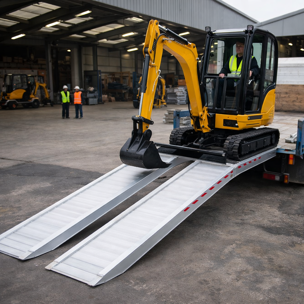Aluminium Loading Ramps – 3000x480mm – 7000kg Capacity – Heavy Duty