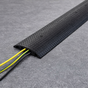 Cable Cover – 20mm – Black – Industrial Grade – Cable Protection