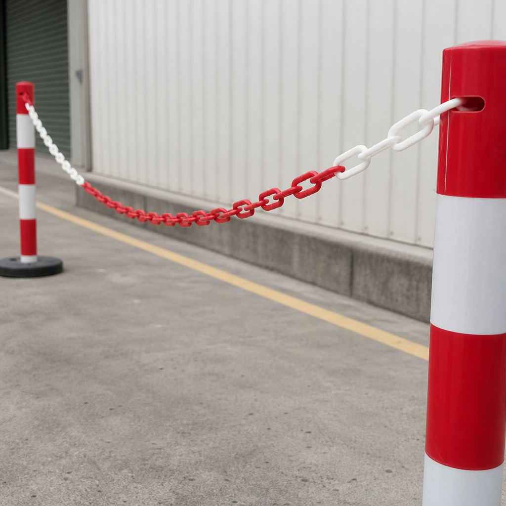 Plastic Coated Galvanised Barrier Chain 6mm for Indoor & Outdoor Use