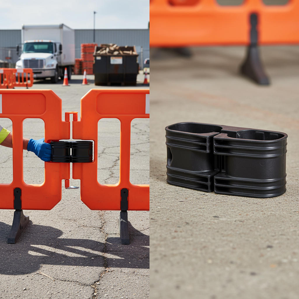 Premium Replacement Barrier Clips for Enhanced Stability and Rigidity in Pedestrian Barriers | Barriers Co