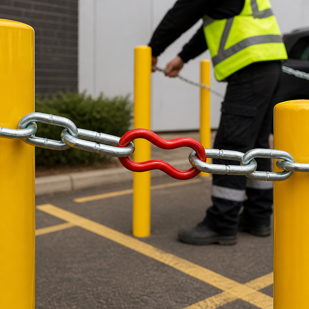 Galvanised S Shaped Chain Link for Barrier Systems (Pack of 10)