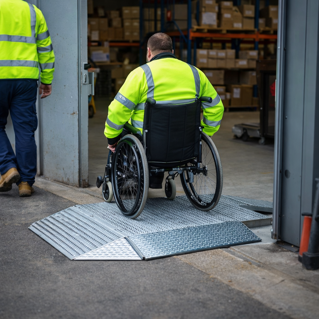 Mini Ramp Kit – Galvanised Steel – 300kg Capacity – Threshold Access