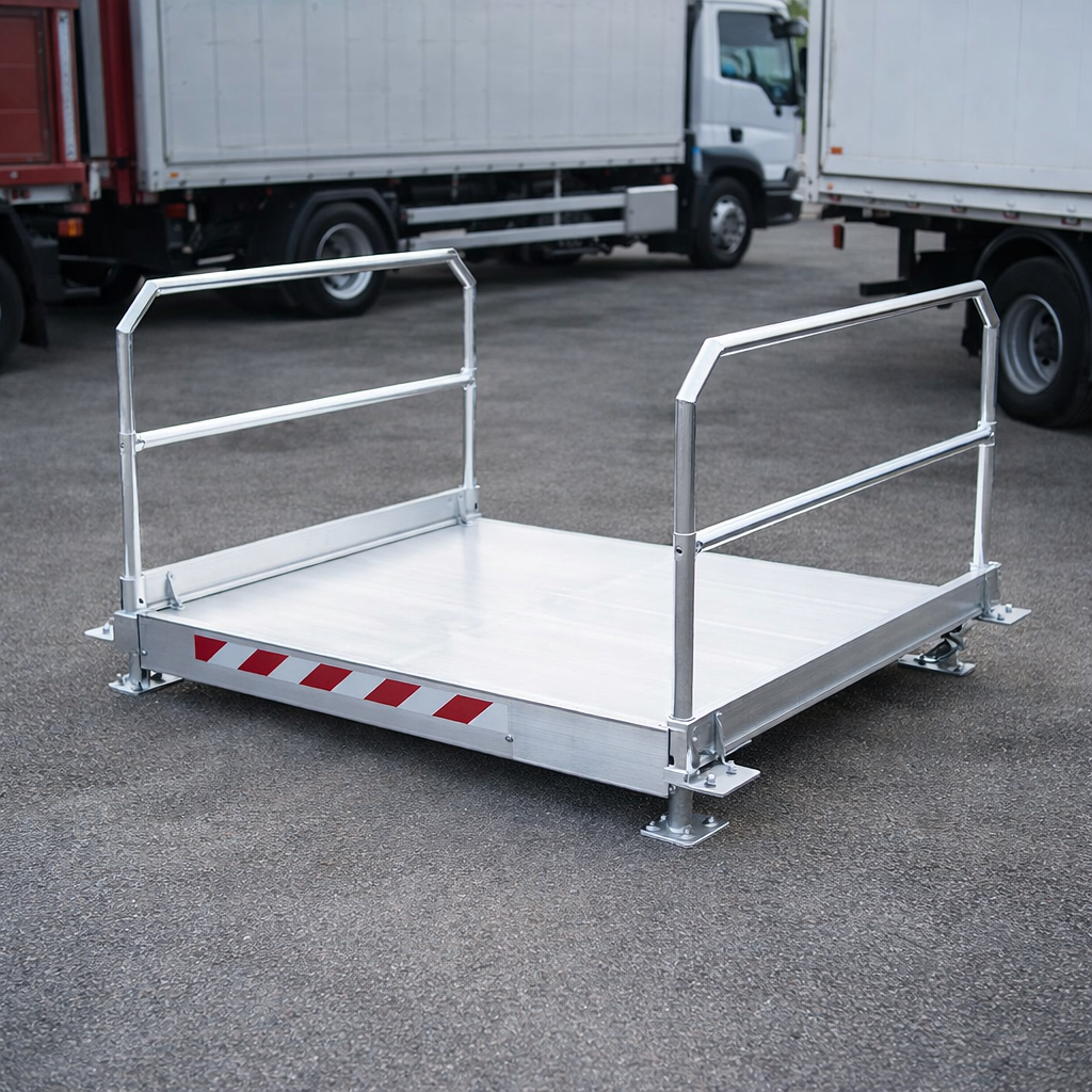 Vehicle Gangway – 1260mm Long, 1250mm Wide – 1500kg Capacity – Commercial Use