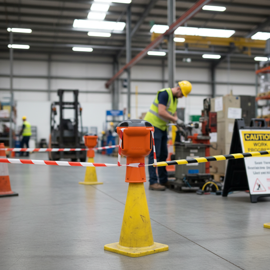 Premium Dummy Unit for Retractable Barriers - Compatible with Various Accessories - Detail View | Barriers Co
