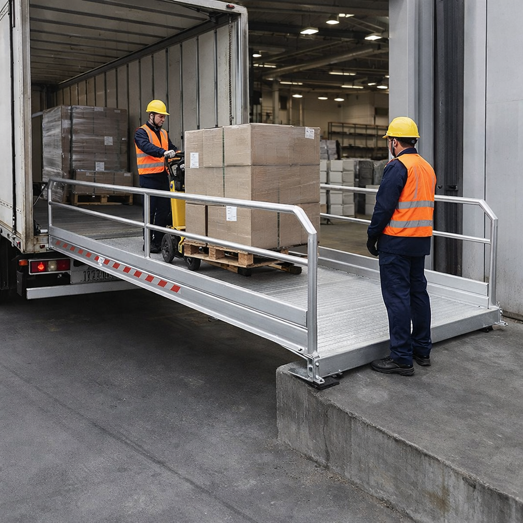 Vehicle Gangway – 6055mm x 1000mm – 998kg Capacity – Commercial Use