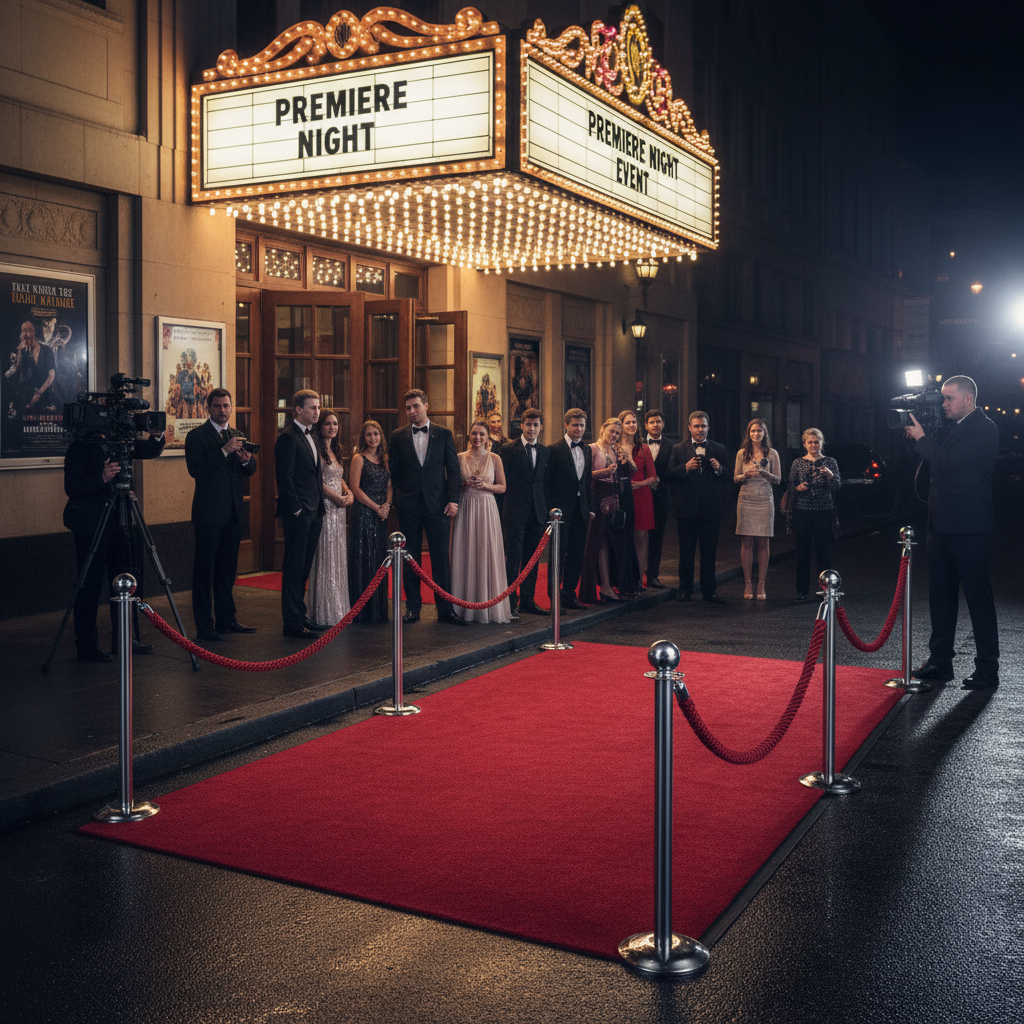 Premium Entrance Package with Carpet, Stanchions and Ropes for Retail Spaces - High-Quality Professional Grade for Industrial and Commercial Applic...