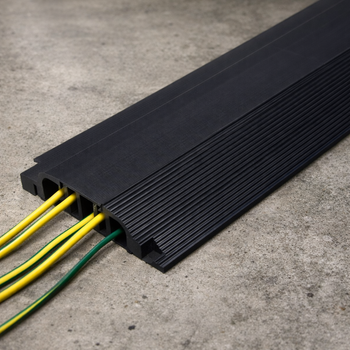 Rubber Cable Cover – Black – 20mm & 38mm – Cable Protection