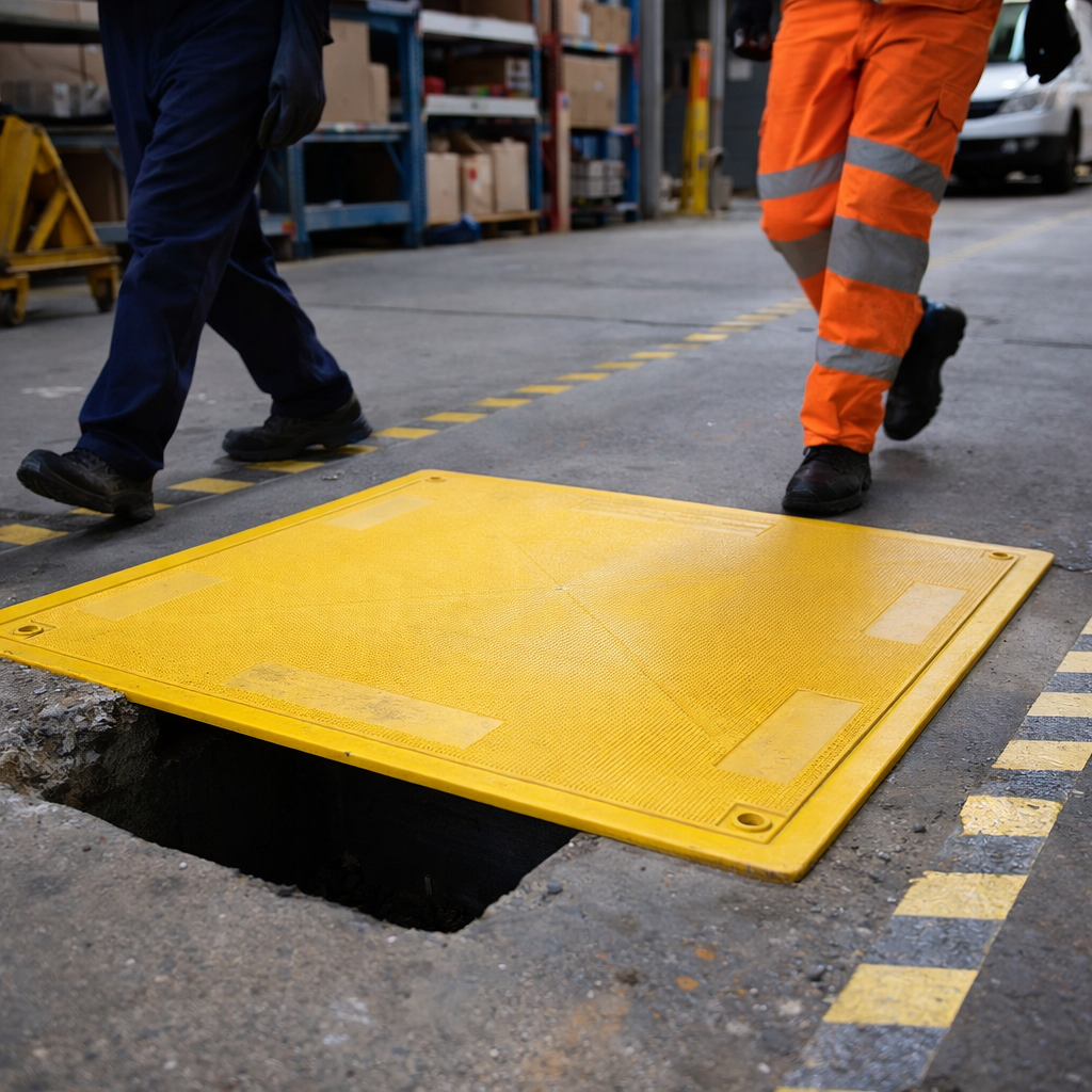 Trench Cover – 1080mm x 1080mm – 2000kg Capacity – Construction & Maintenance