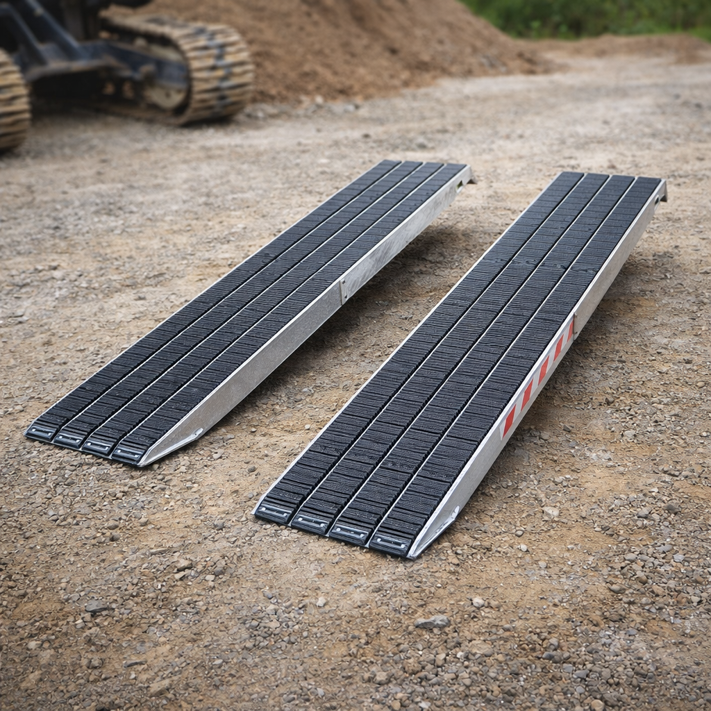 Steel Track Ramps 3500mm x 480mm – 12766kg Cap