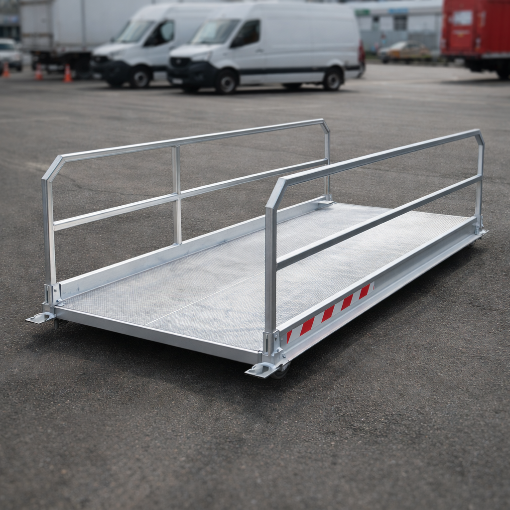 Vehicle Gangway – 2660mm L x 1250mm W – 1500kg Capacity – Commercial Use