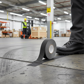 Premium Anti-Slip Tape for Improved Traction on Slippery Surfaces with Strong Adhesive Backing and Versatile Application Options