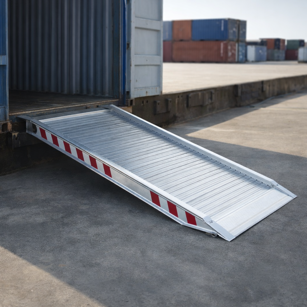 Aluminium Container Ramps 1750mm x 510mm – 7500kg