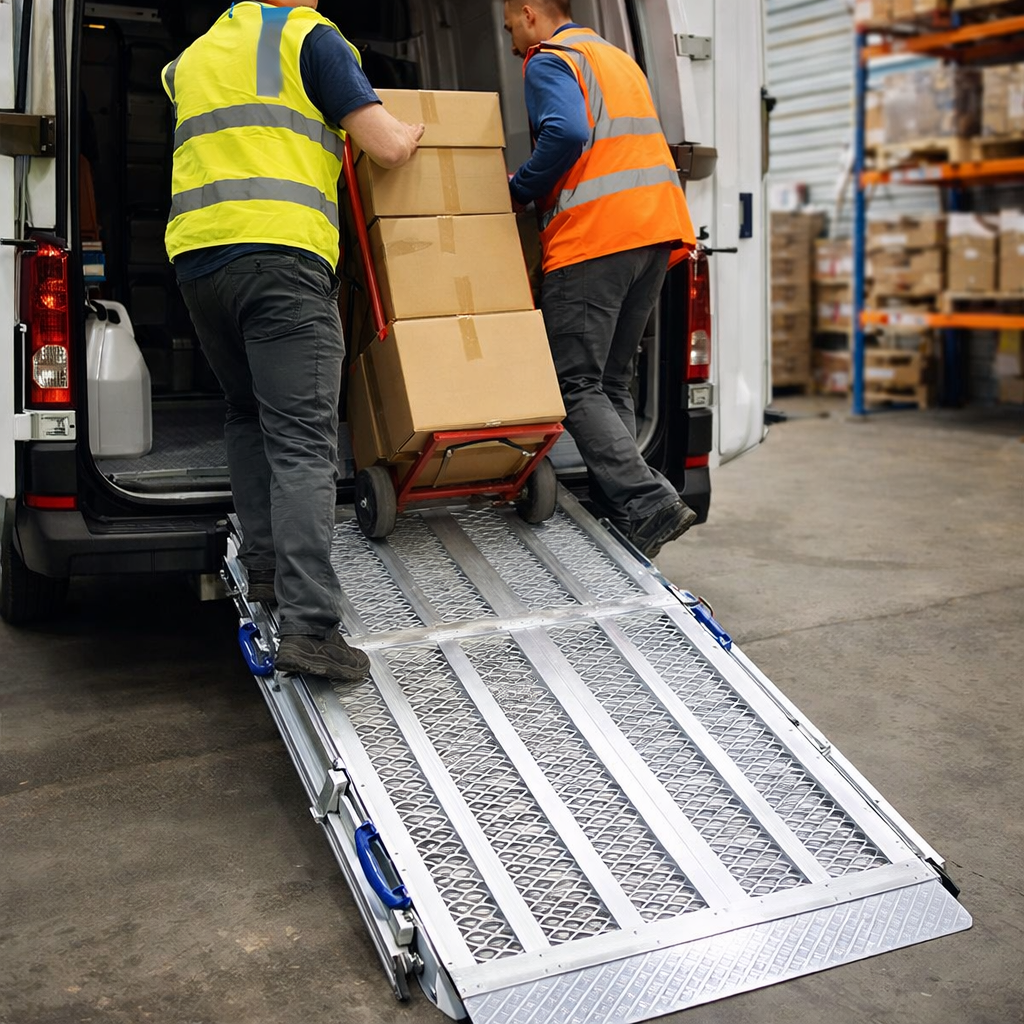 Folding Vehicle Ramp – 820mm Wide – 400kg Capacity – Mobility Access