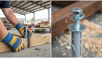 Premium High-Performance Fastening Set for Ground Sills - Galvanized for Corrosion Resistance and Long-Lasting Durability