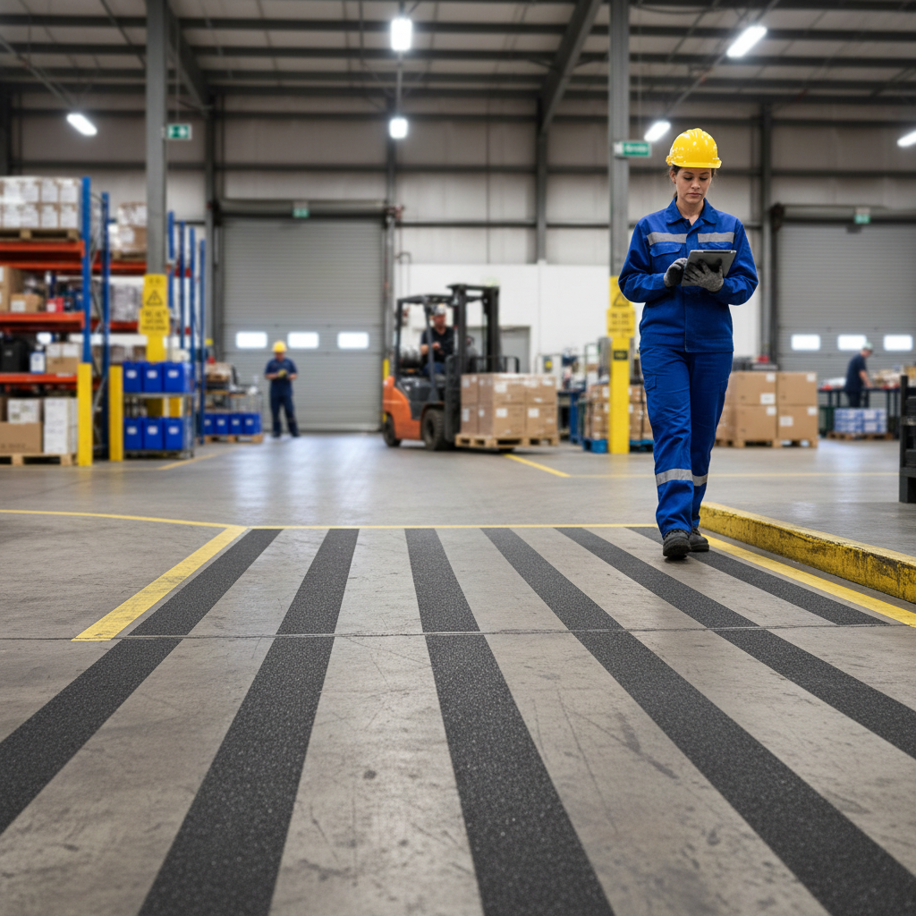 Premium Anti-Slip Tape for Improved Traction on Slippery Surfaces with Strong Adhesive Backing and Versatile Application Options