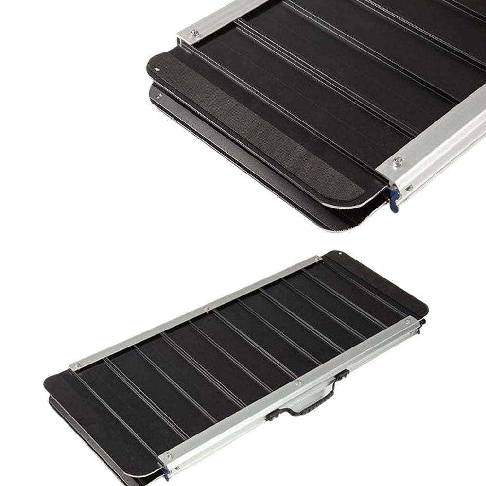 Foldable Anti-Slip Wheelchair Ramp (2ft-6ft) for Secure Access