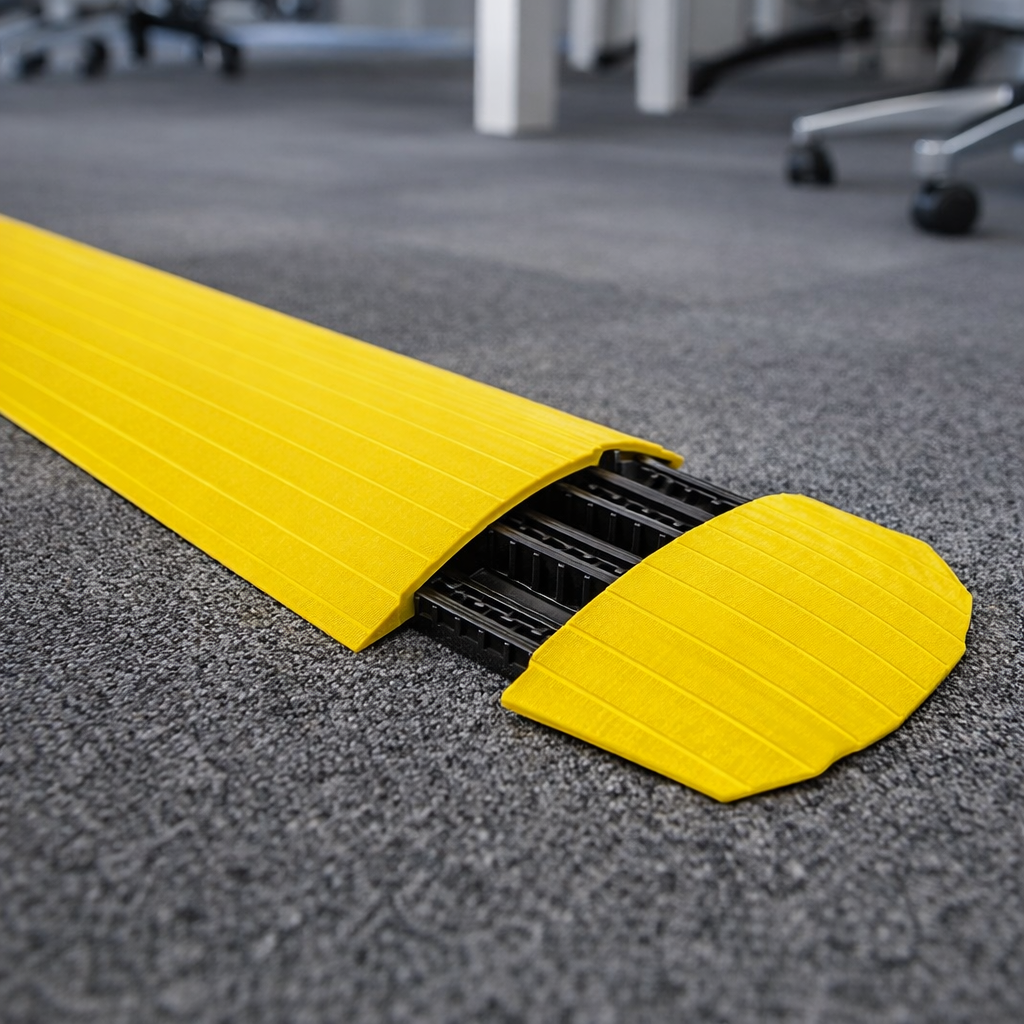 Office End Ramp – Black – Easy to Fit – Indoor Use