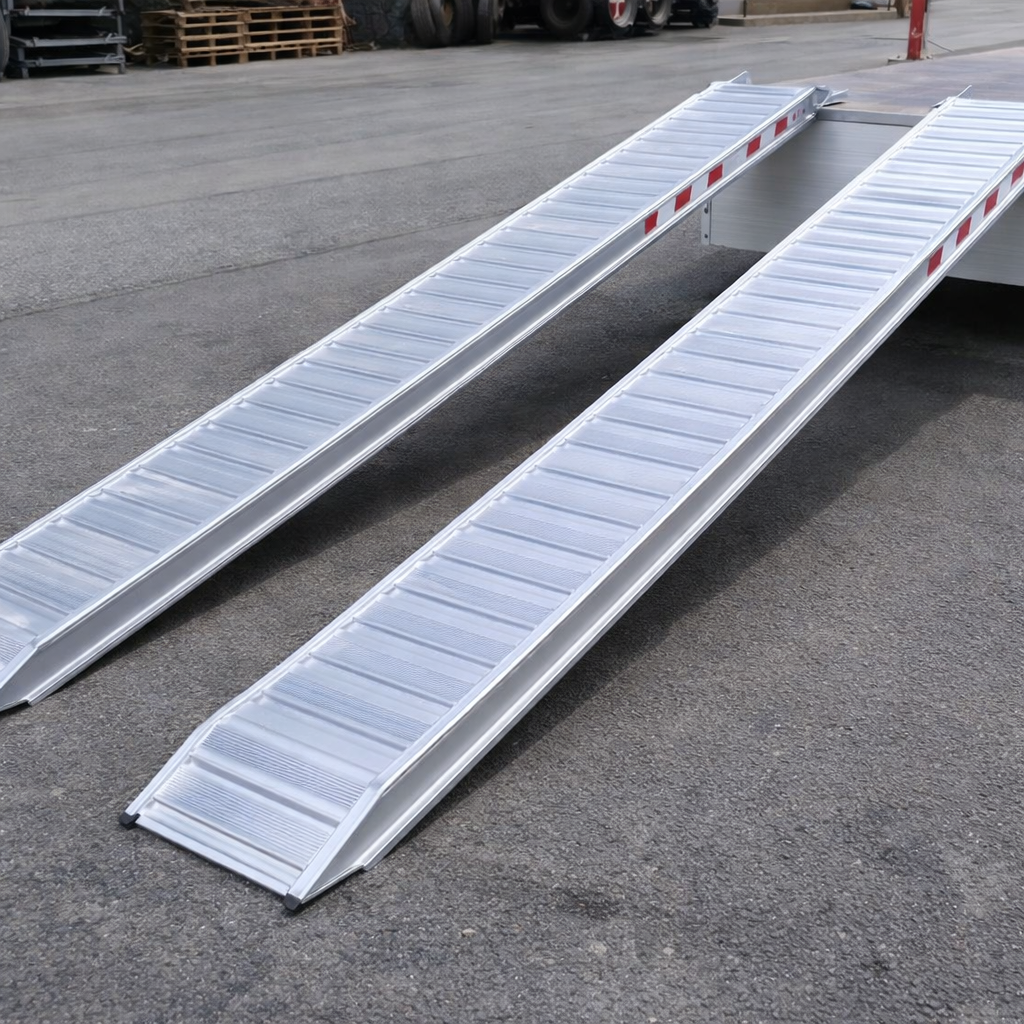 Aluminium Loading Ramps – 4000x300mm – 1000kg Capacity – Industrial Use