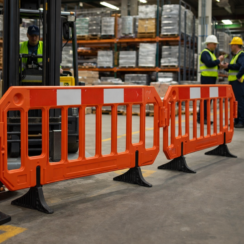 Gate Barrier – 2000mm Wide x 1000mm High – Heavy Duty – Traffic Control