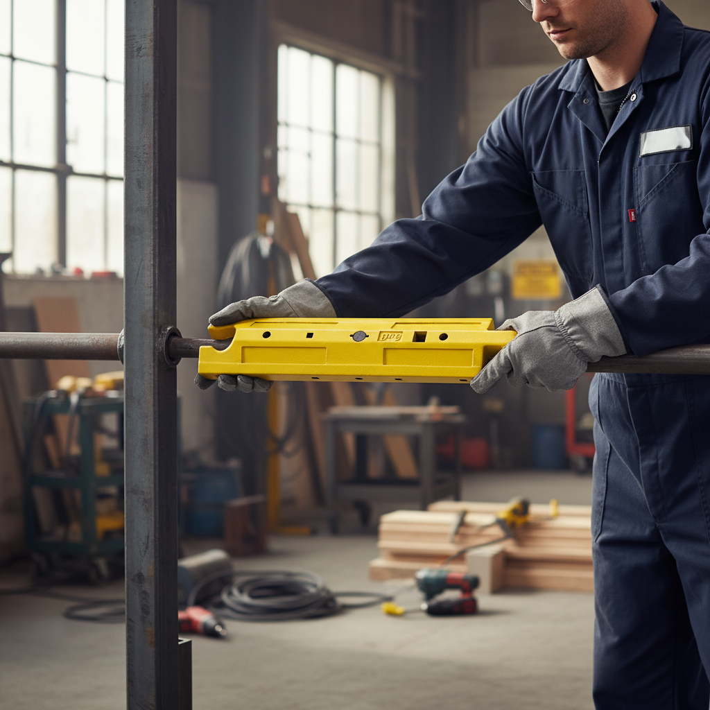 Premium Middle Element in Bright Yellow - Versatile Component for Various Applications