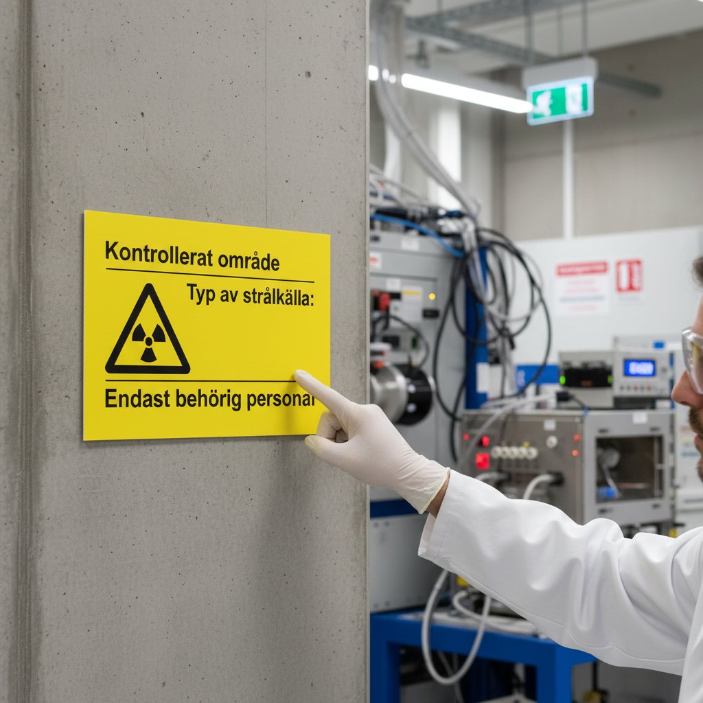 Premium Warning Sign for Controlled Areas - Durable Materials, Multiple Sizes, Easy Installation Options