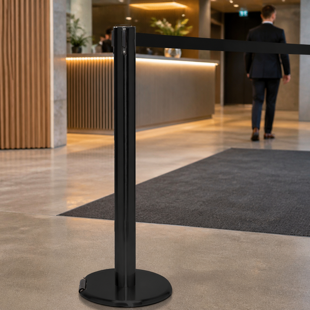RollerPro 300 Belt Barrier System 4.9m x 50mm for Event Management