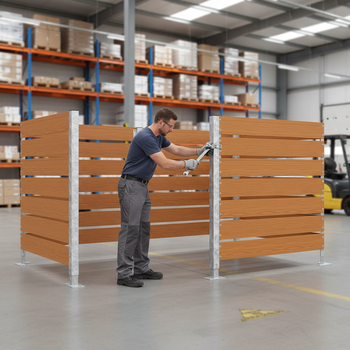 Premium Heavy Duty Cladding for Custom Modular Enclosures and Dividers with High-Pressure Laminate or Sheet Steel