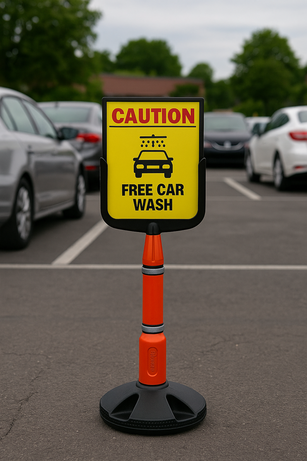 BarrierPlus® A4 Sign Holder – Durable Safety 1