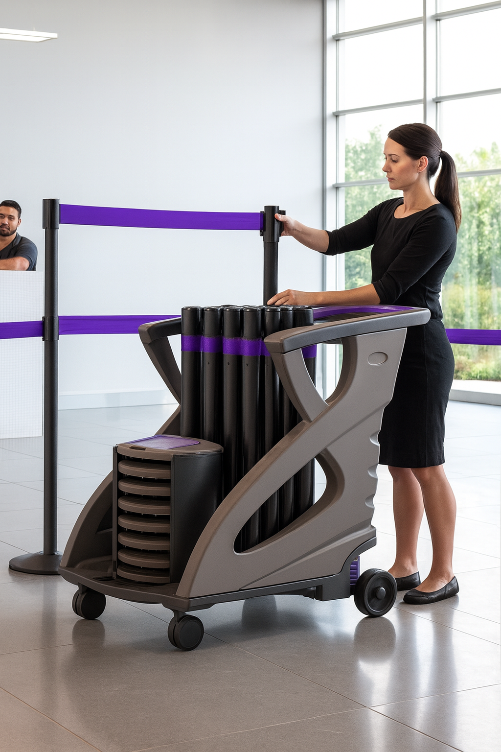 BarrierPlus Q Purple Unicart 1