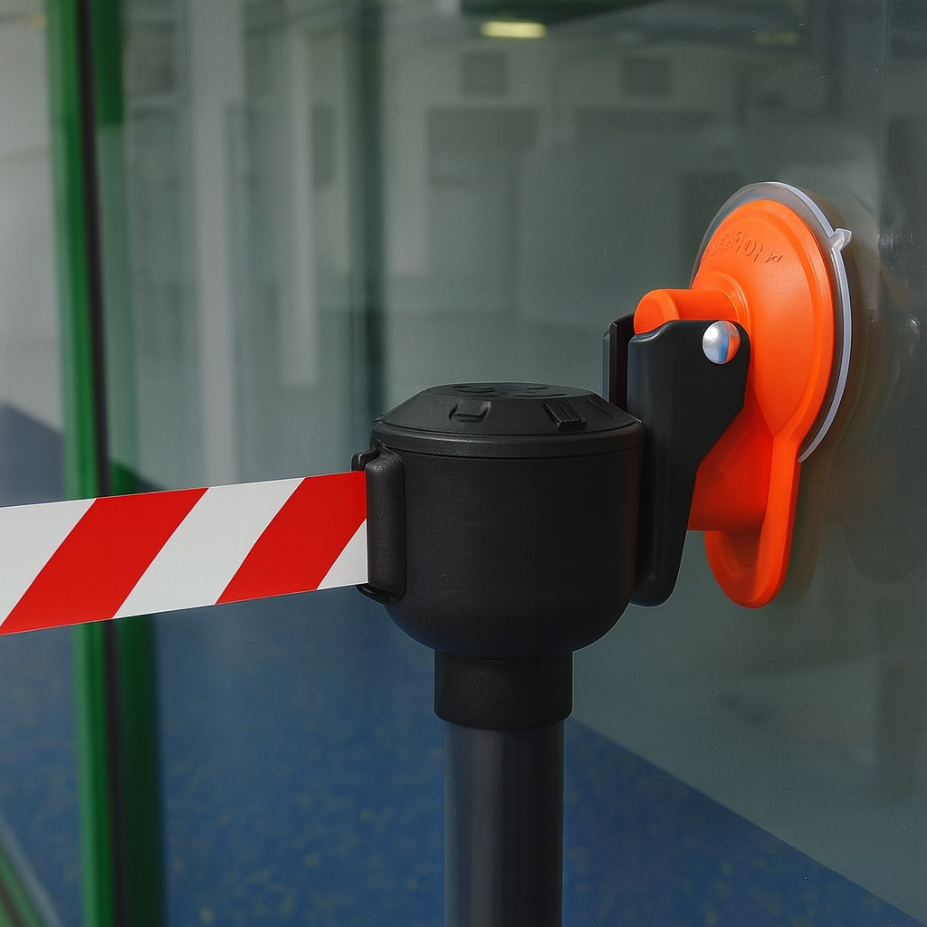 BarrierPlus® Suction Pad Holder & Receiver 1
