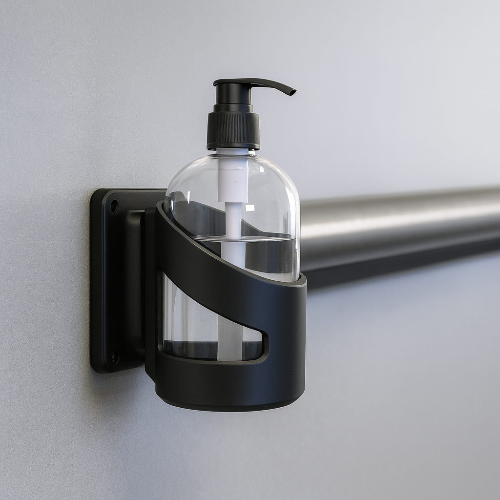 BarrierPlus® Universal Sanitiser Bracket 2