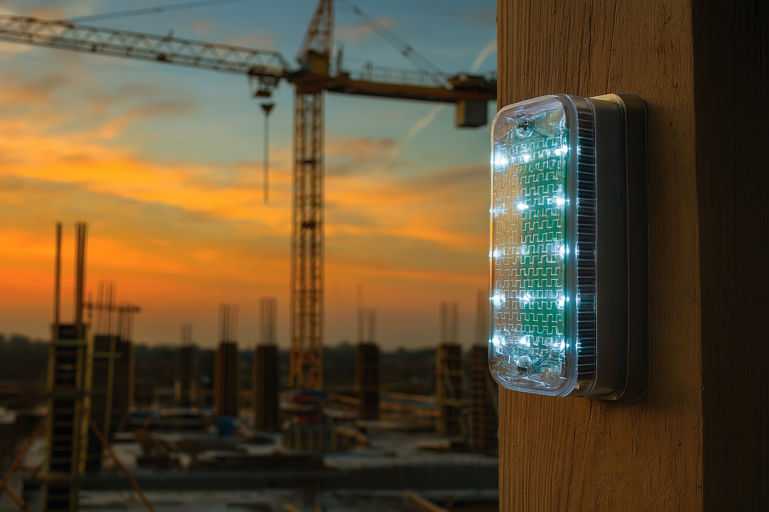 Battery-Powered Walkway Safety Light 1