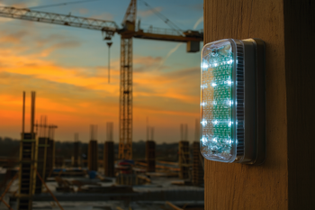 Battery-Powered Walkway Safety Light – High-Intensity LED with Dusk-to-Dawn Sensor for Paths, Hoarding, Fencing & Scaffolding