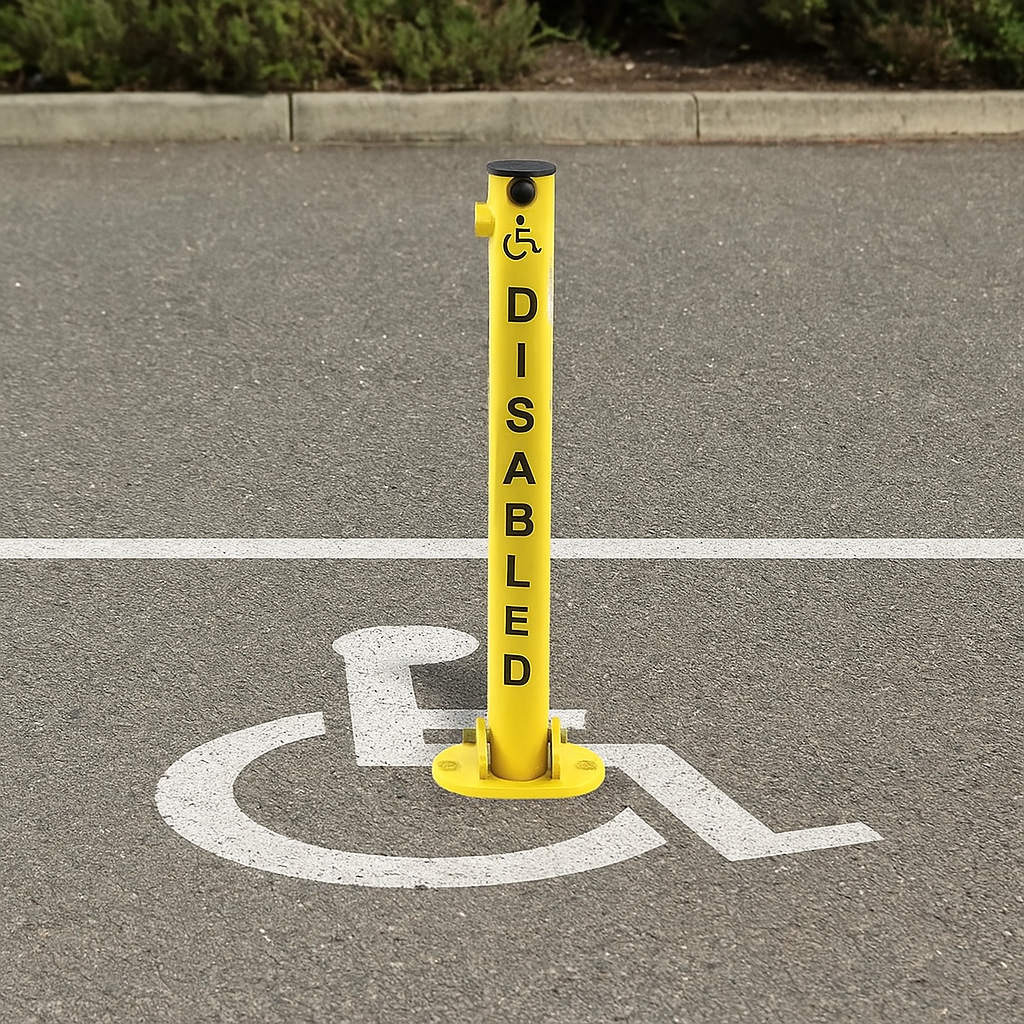 Disabled Fold Down Parking Post 2