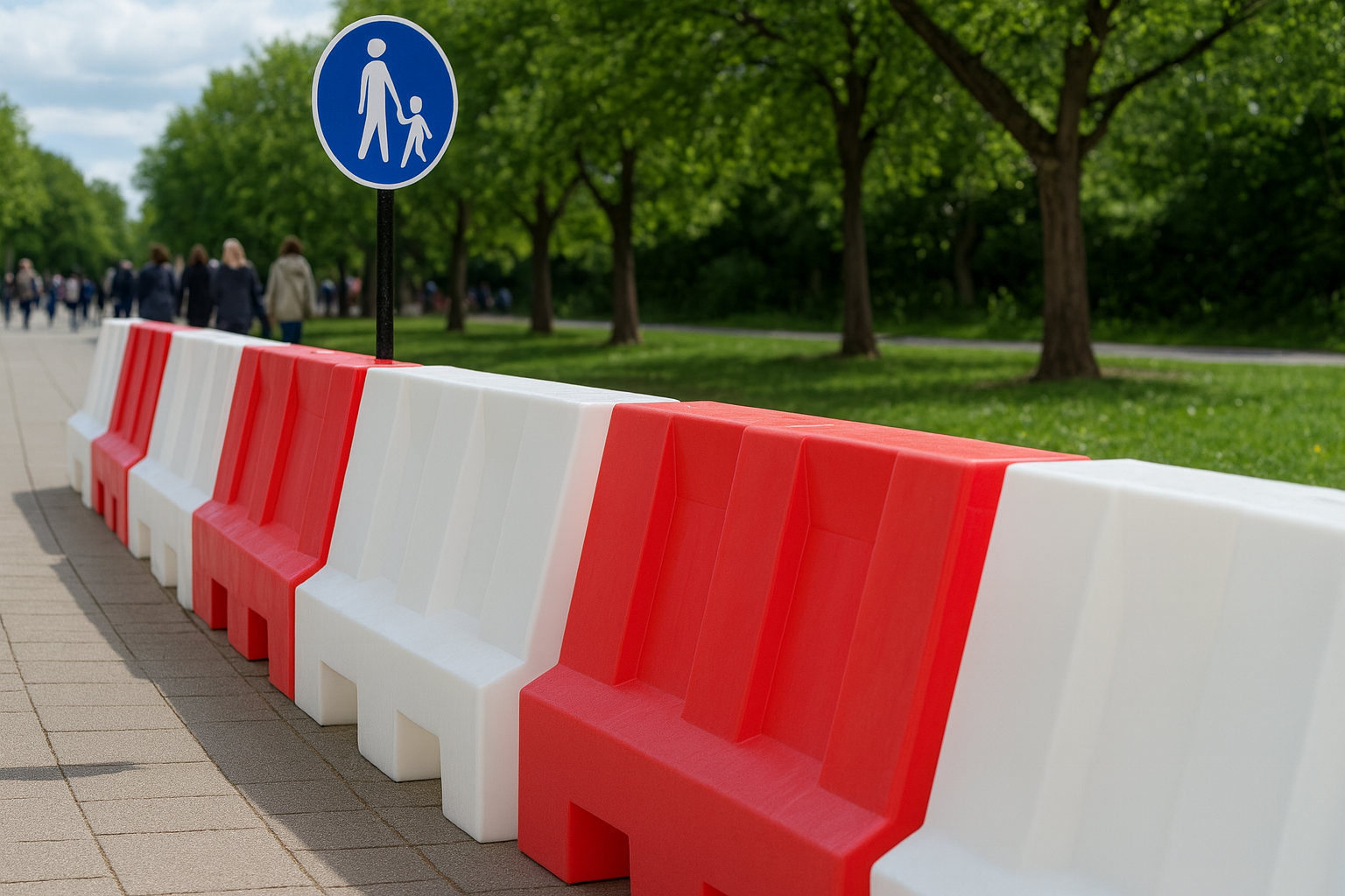 EVO Water-Filled Safety Barrier System  2